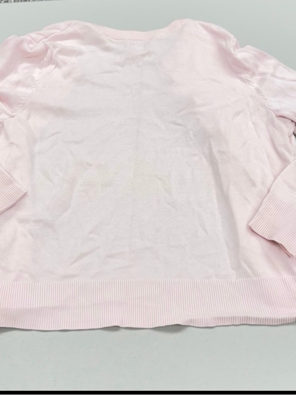 Croft & Barrow Pastel Pink women's Cardigan XL Spring Sweater